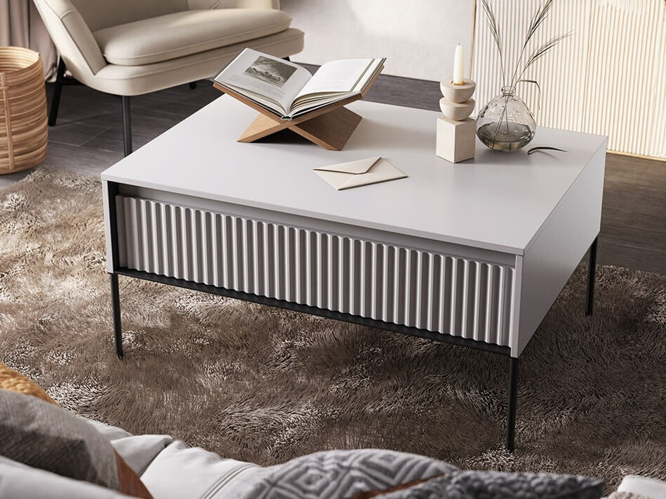 Stočić za kafu Fernolu 110 (Sivo + Crno)