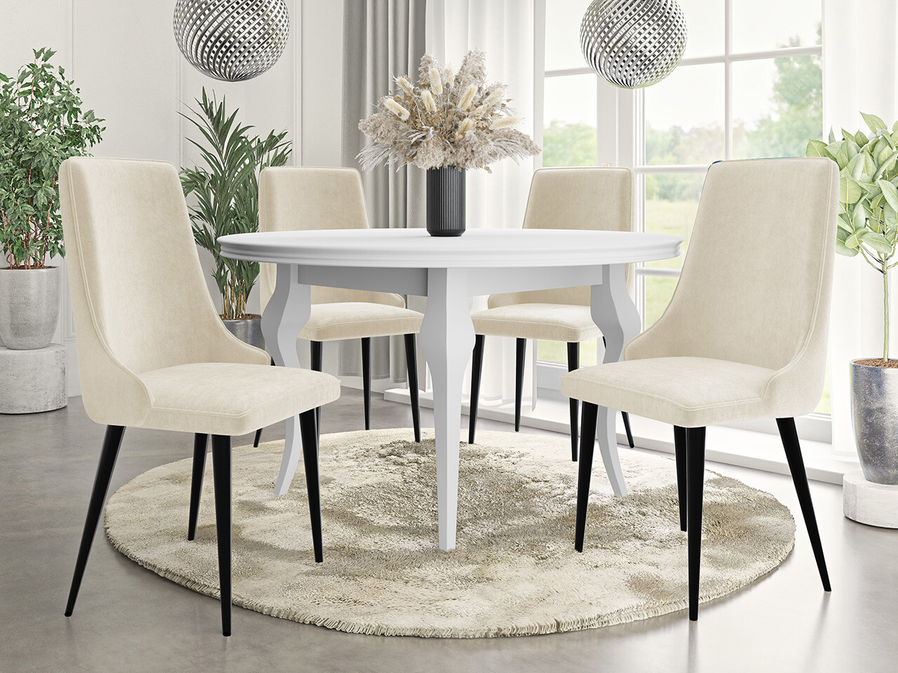 Stolica Jackson 106 (Crno + Magic Velvet 2250)