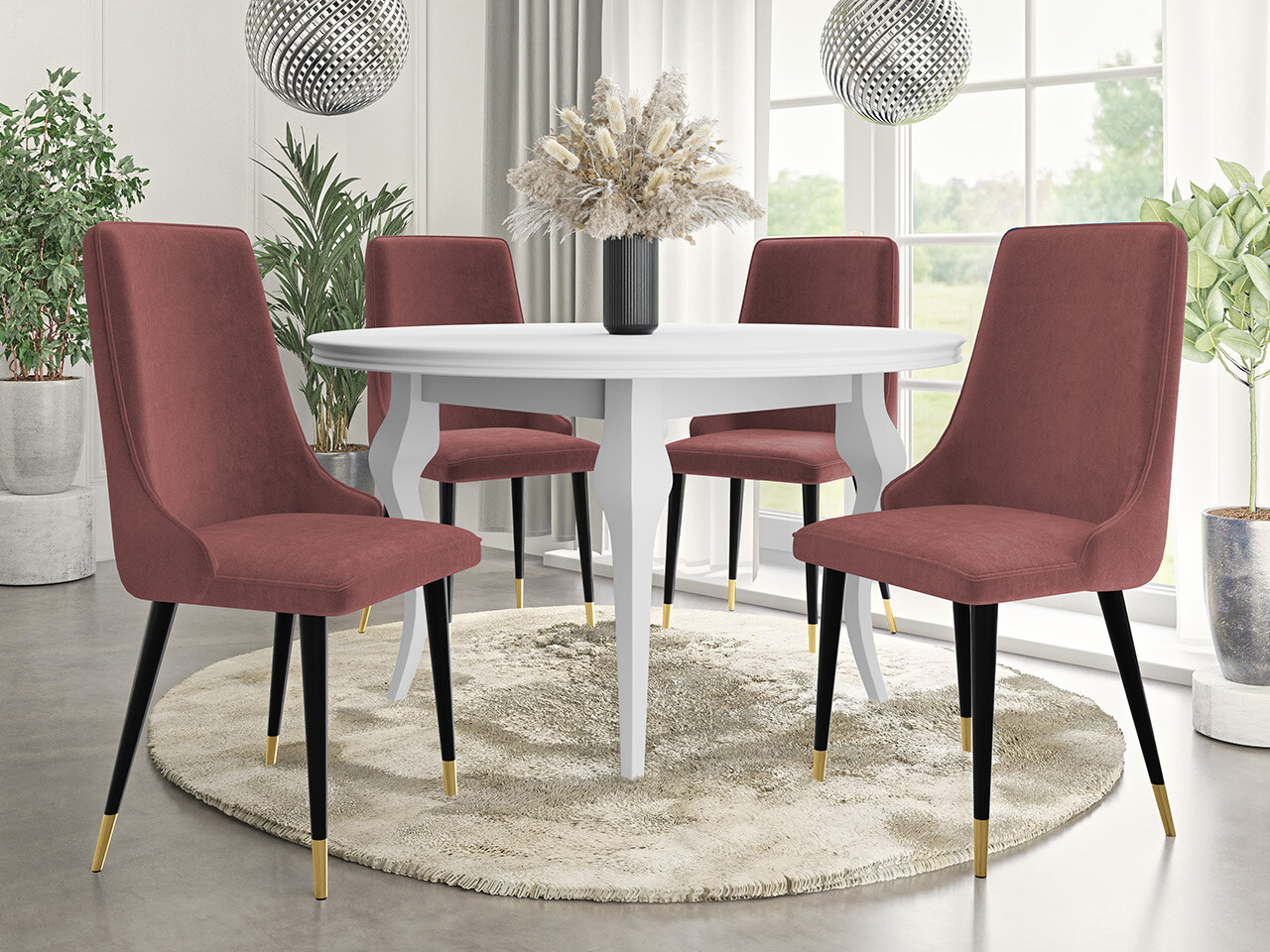 Stolica Jackson 106 (Crno + Magic Velvet 2258)