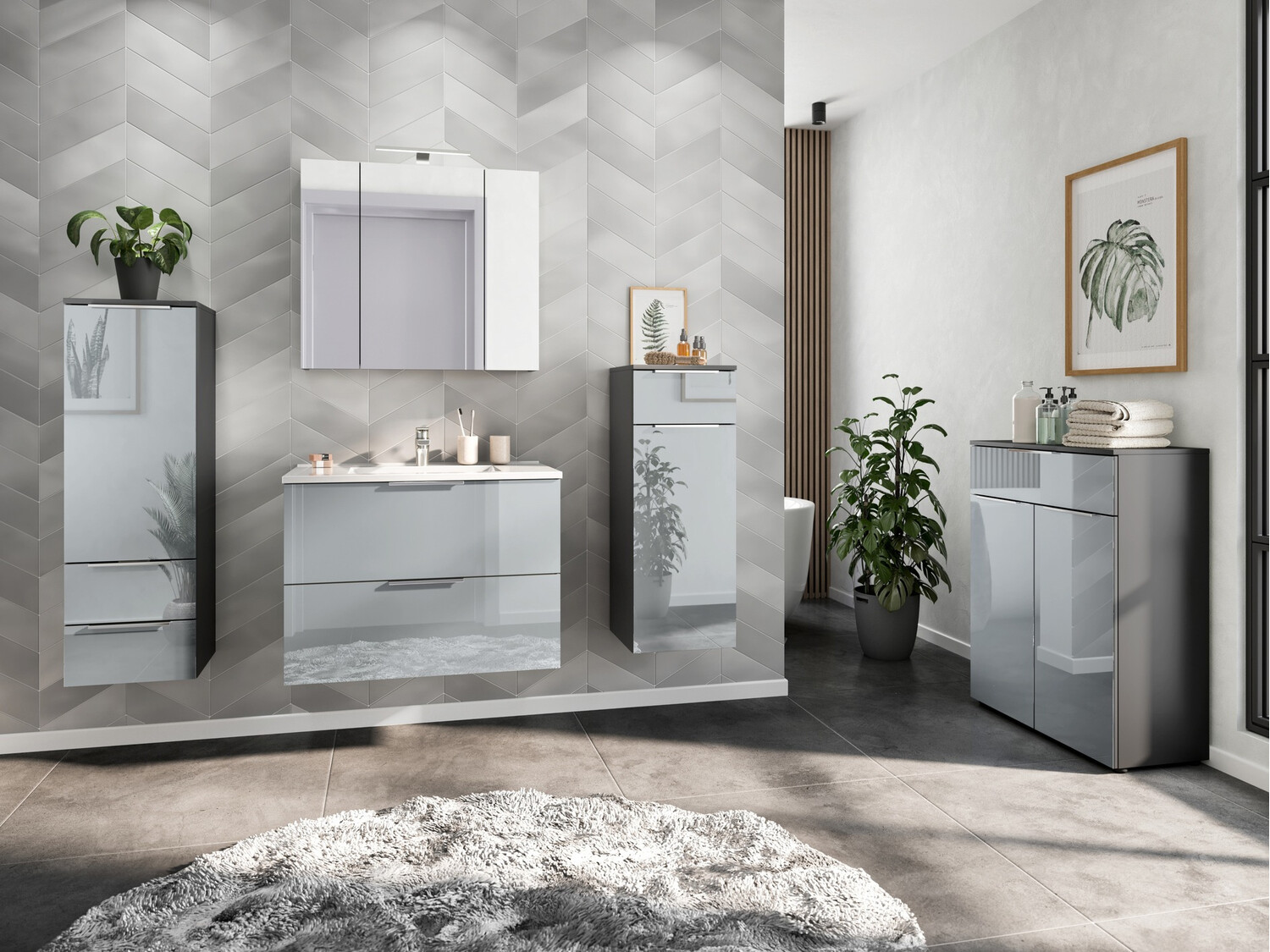 Ormarić za kupatilo Catvera 103