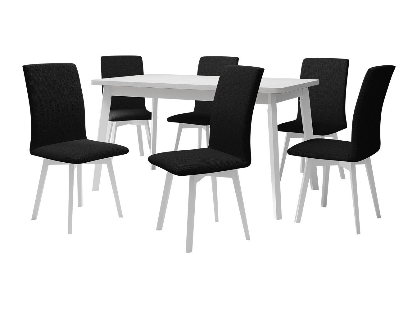 Trpezarijski set Victorville 335 (Belo)