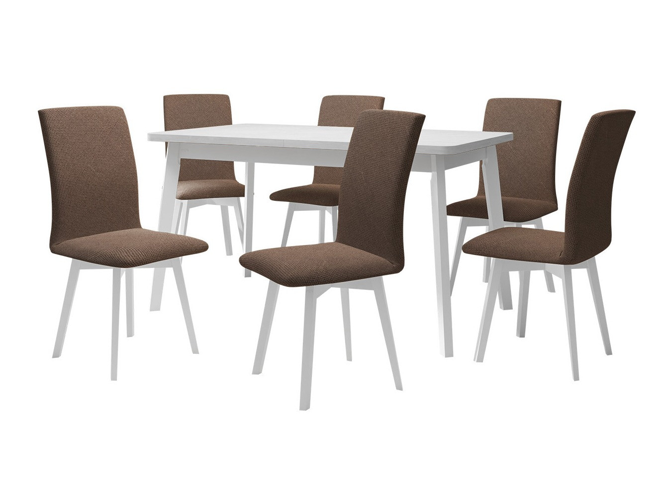 Trpezarijski set Victorville 335 (Belo)