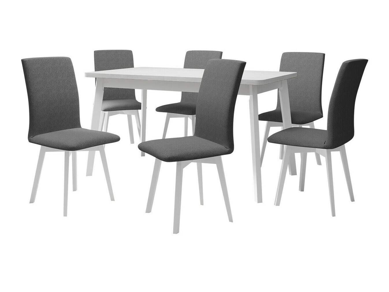 Trpezarijski set Victorville 335 (Belo)