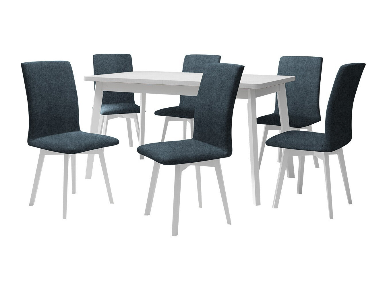 Trpezarijski set Victorville 335 (Belo)