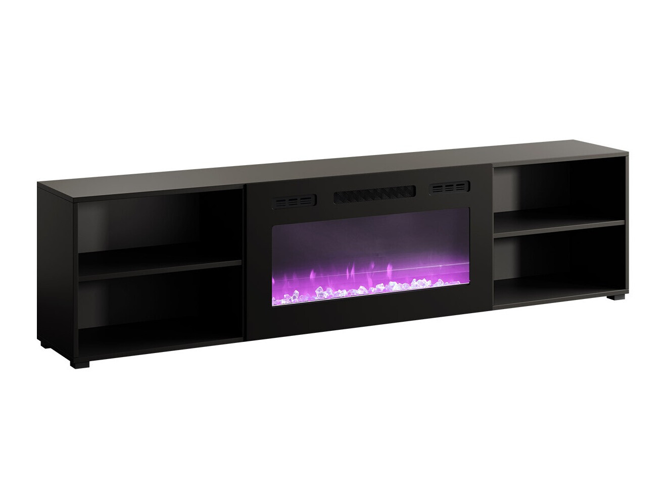 TV komoda Charlotte 191 (Crno)