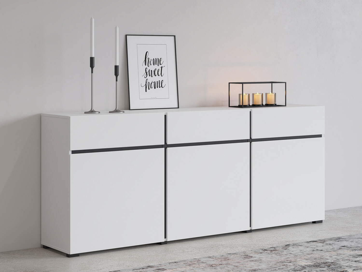 Komoda Alfere 103 (Belo)