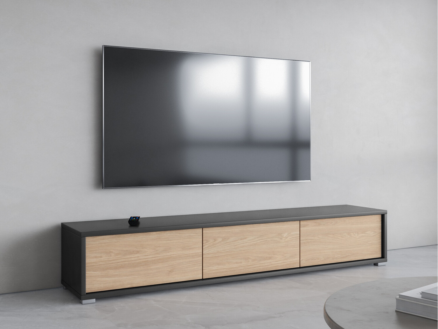 TV sto Austin 324 (Antricit (ugalj) + Hrast)