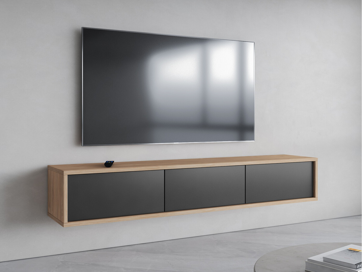 TV sto Austin 324 (Hrast + Antricit (ugalj))