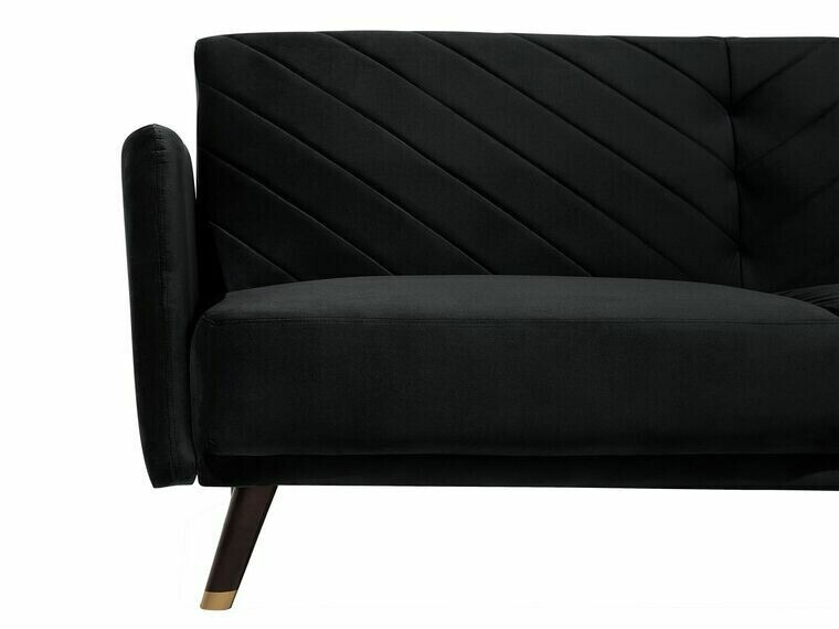 Sofa na razvlačenje Berwyn 120 (Crno)