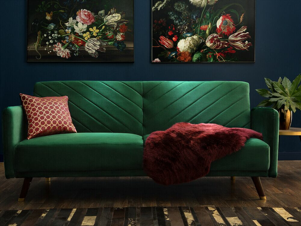 Sofa na razvlačenje Berwyn 120 (Zelena)