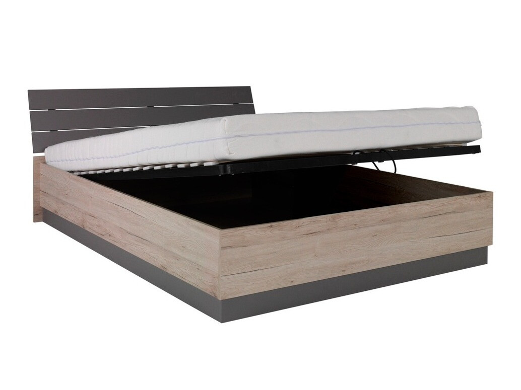 Set spavaća soba Murrieta 151 (Hrast San Remo + Sivo)