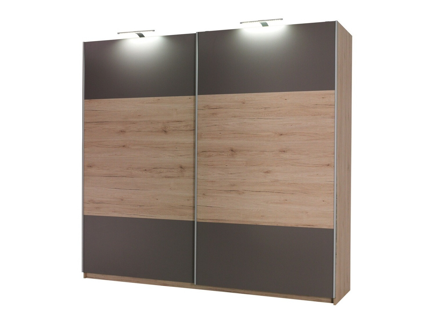 Set spavaća soba Murrieta 151 (Hrast San Remo + Sivo)