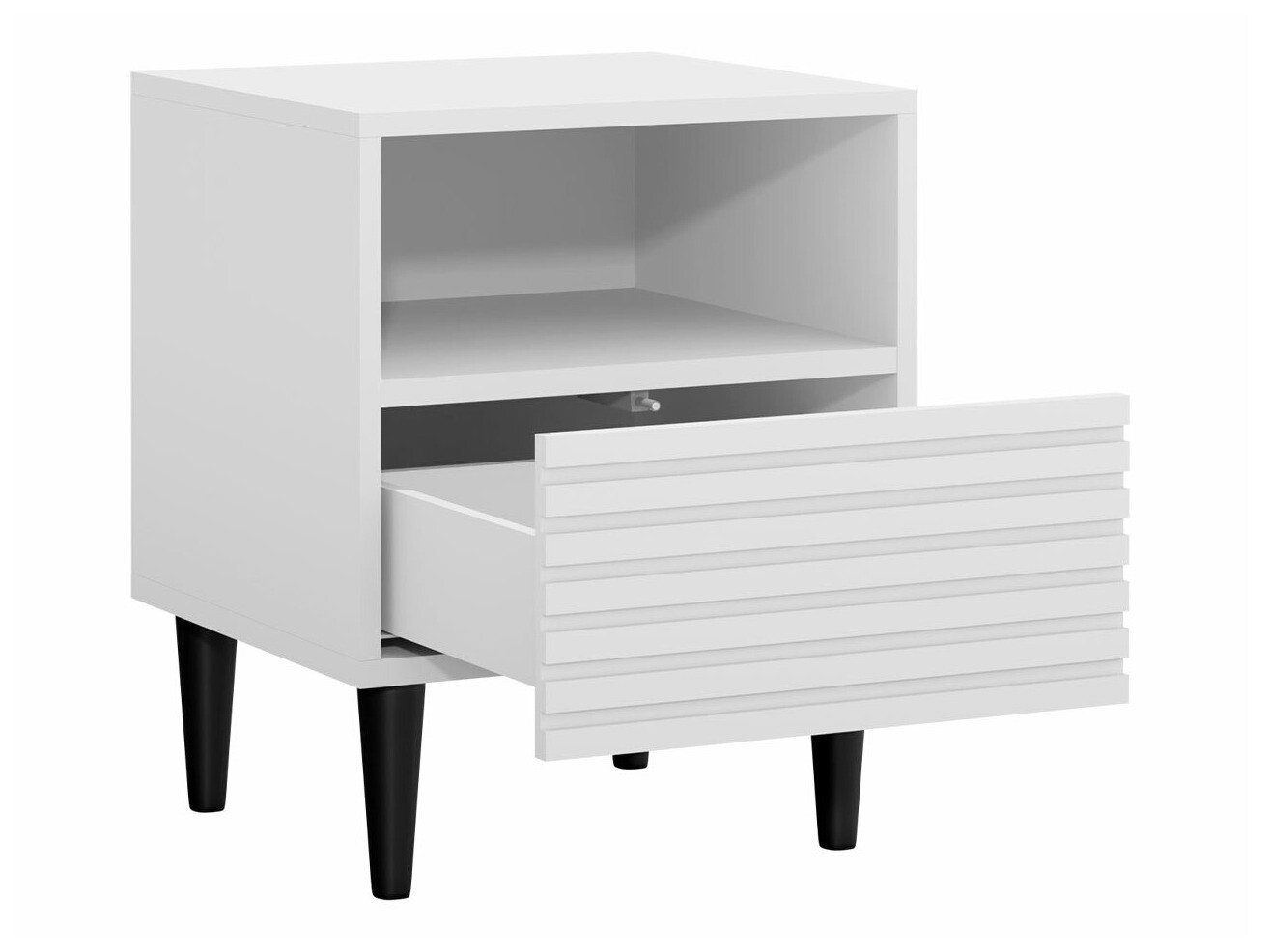 Noćni ormarić Comfivo Mavmono 103 (Belo)