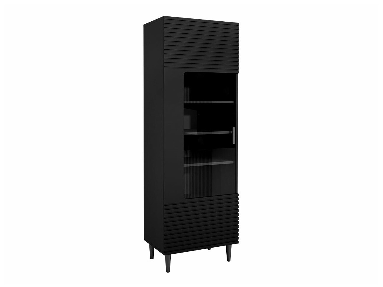 Polica Comfivo Mavmono 107 (Crno)