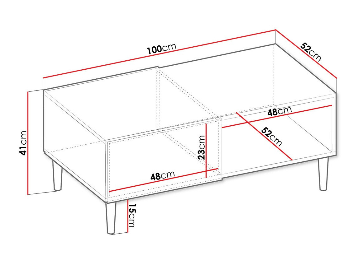 Stočić za kafu Comfivo Mavmono 102 (Crno)