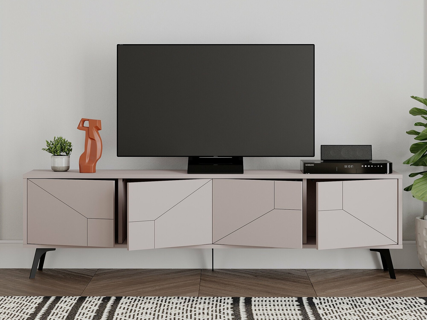 TV komoda Kailua 1237 (Svetlo smeđa)