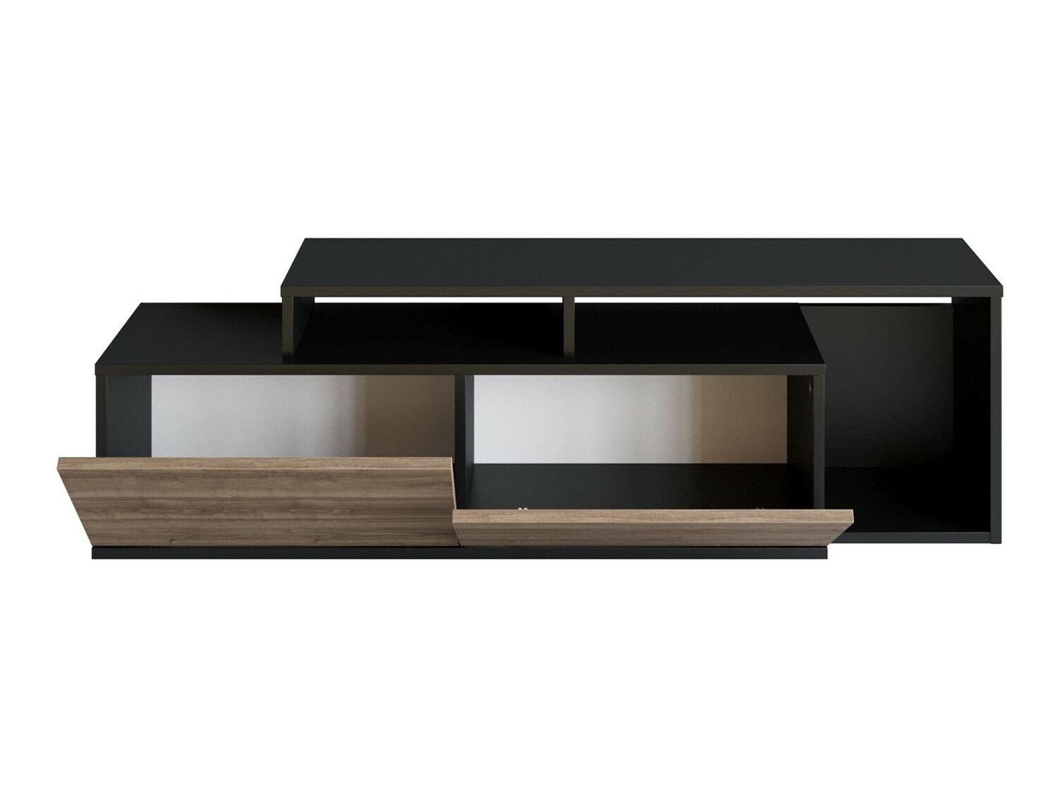TV komoda Kailua 1319 (Crno + Orah)