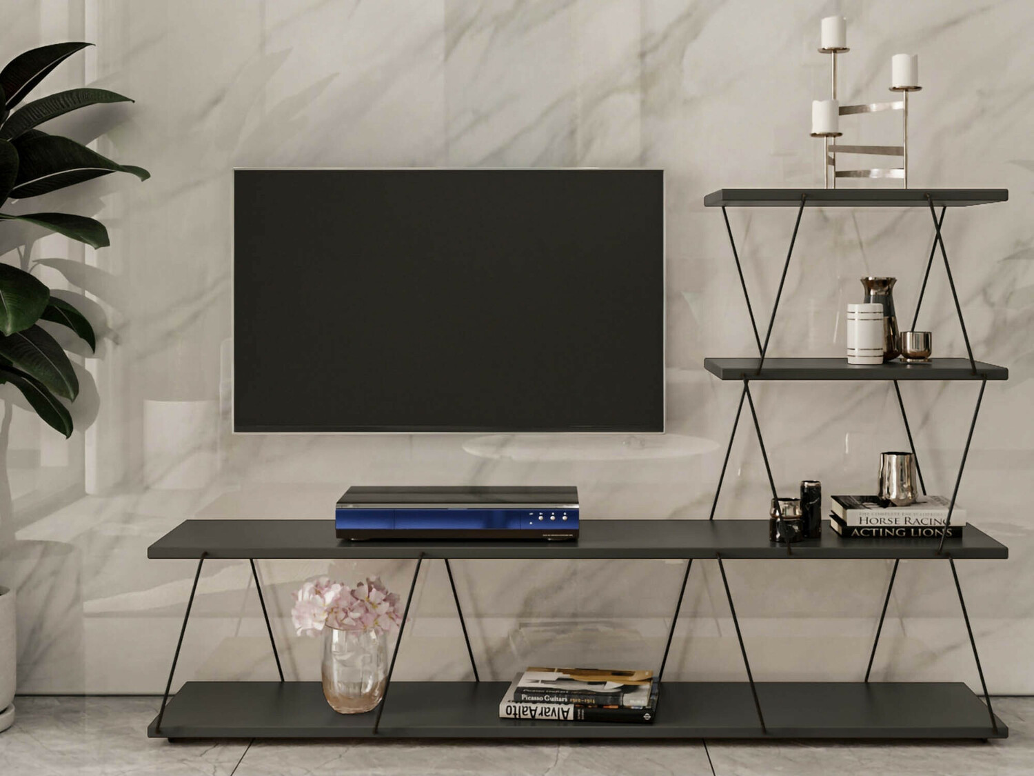 TV komoda Kailua 1335 (Antracit)