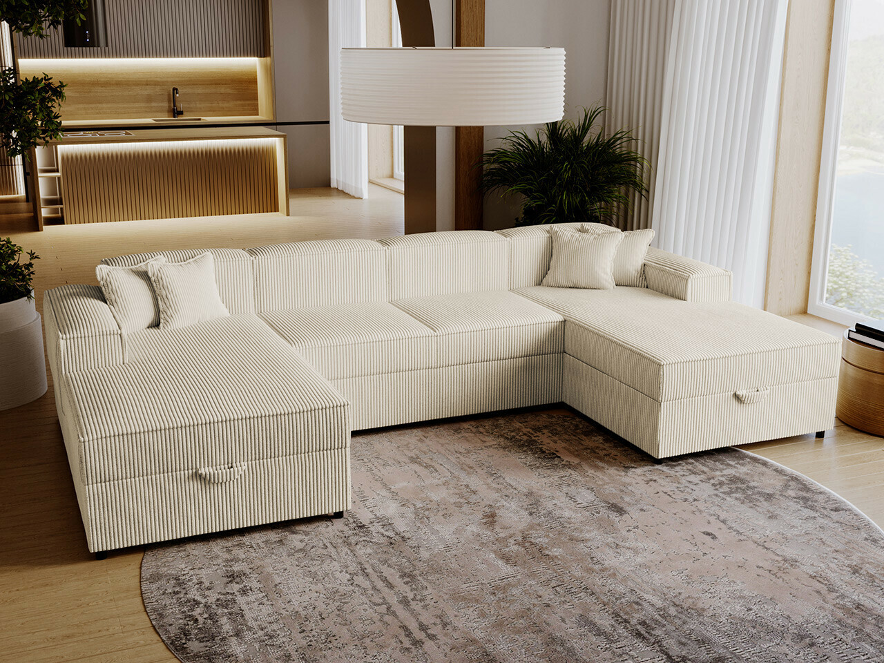 Ugaona sofa Clovis 115 (Poso 100)