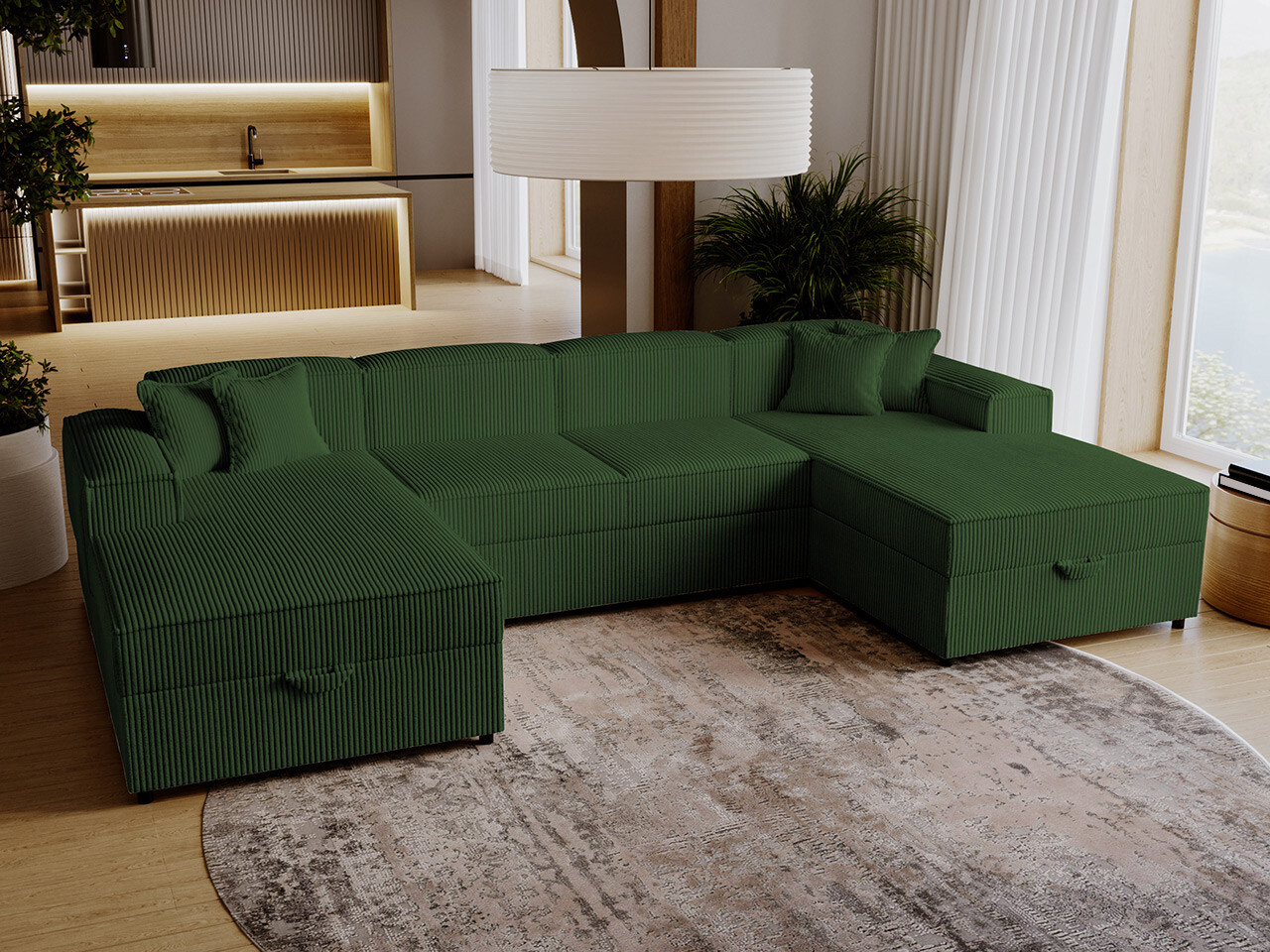 Ugaona sofa Clovis 115 (Poso 14)