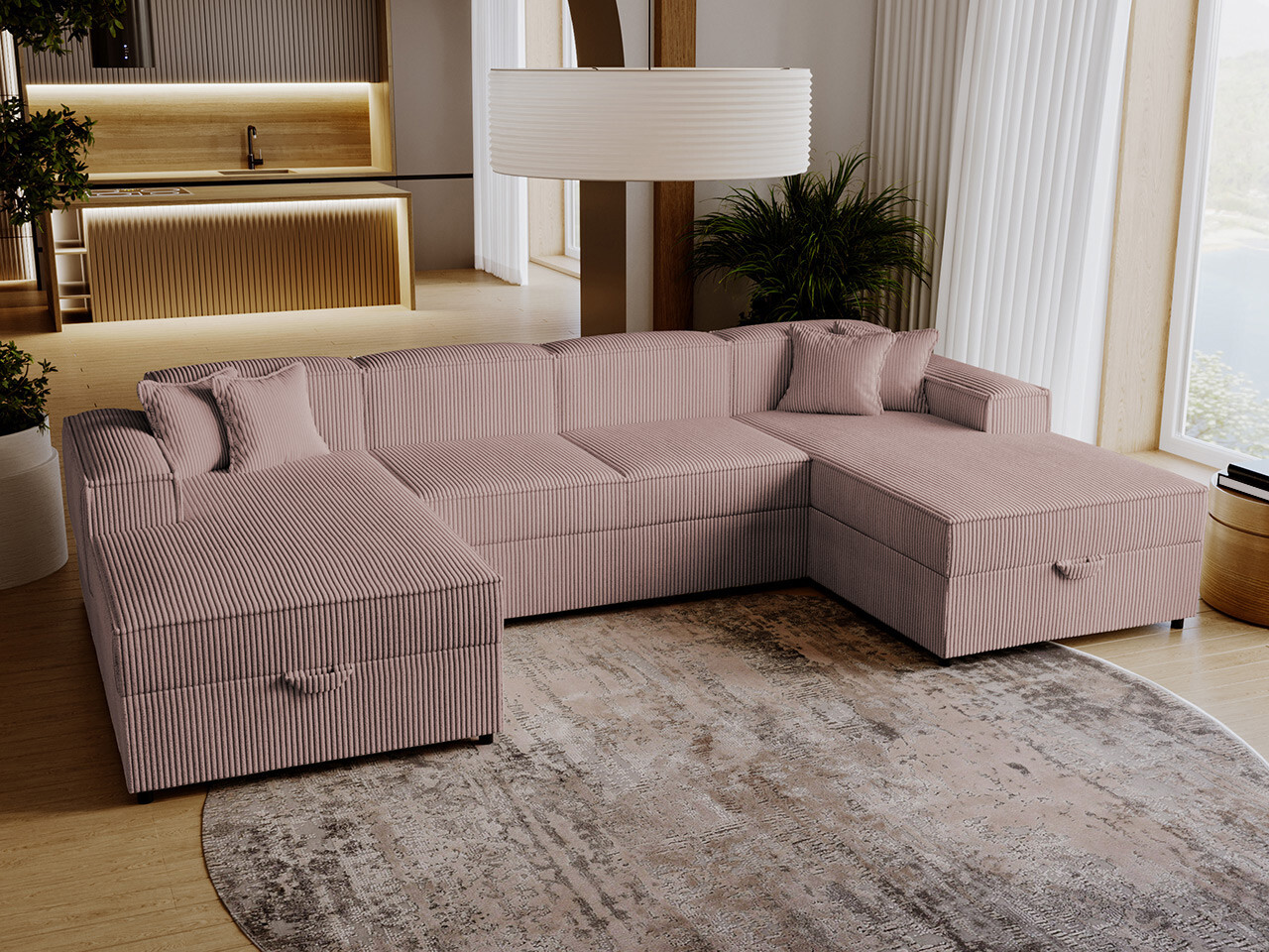 Ugaona sofa Clovis 115 (Poso 27)