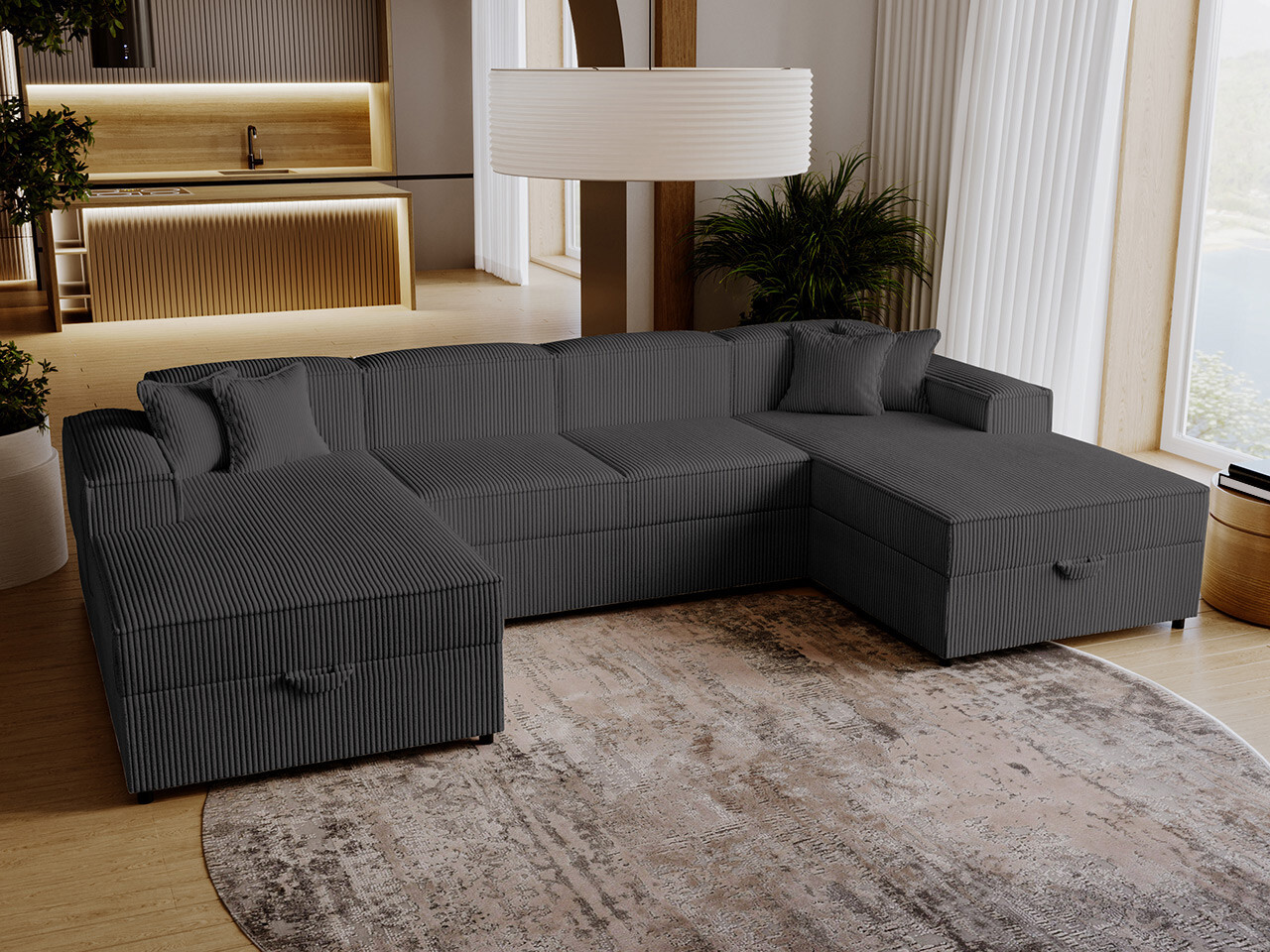 Ugaona sofa Clovis 115 (Poso 34)