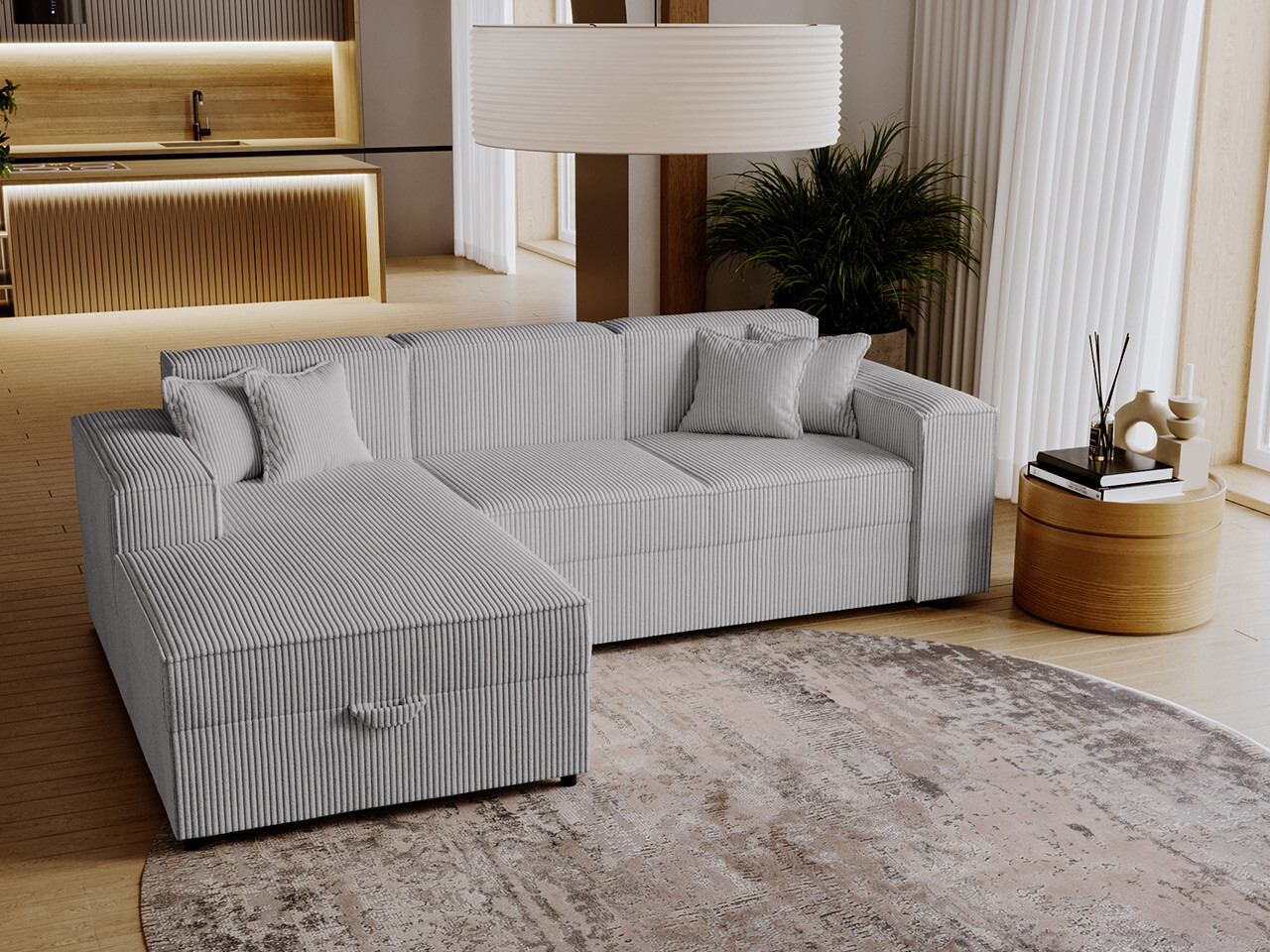 Ugaona sofa Clovis 116 (Poso 110)