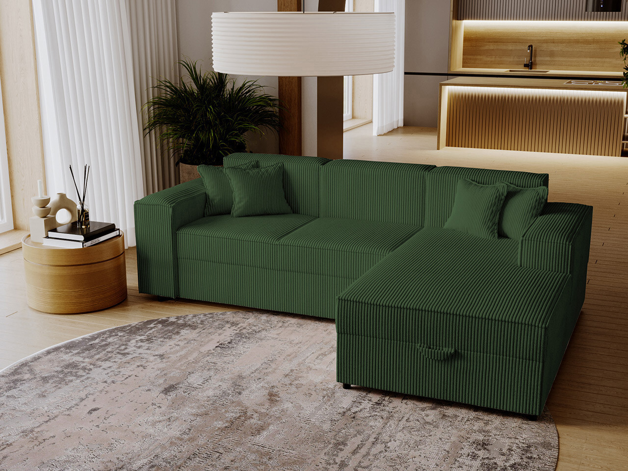 Ugaona sofa Clovis 116 (Poso 14)
