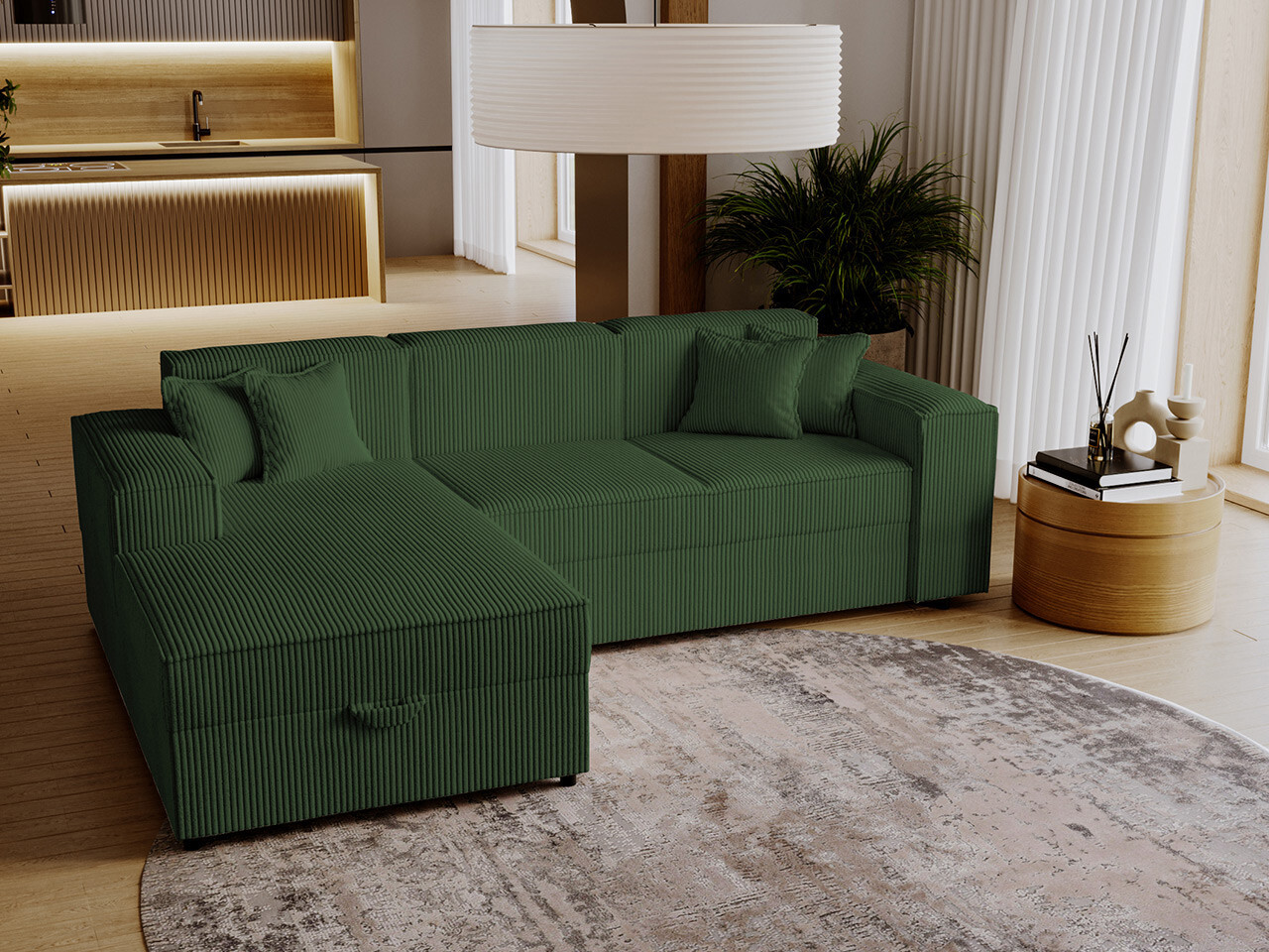 Ugaona sofa Clovis 116 (Poso 14)
