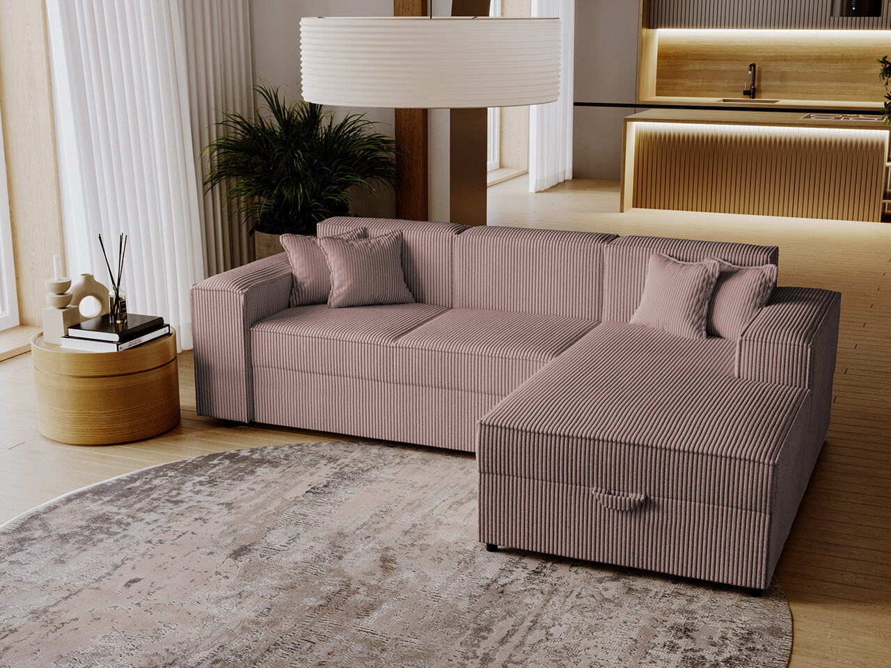 Ugaona sofa Clovis 116 (Poso 27)