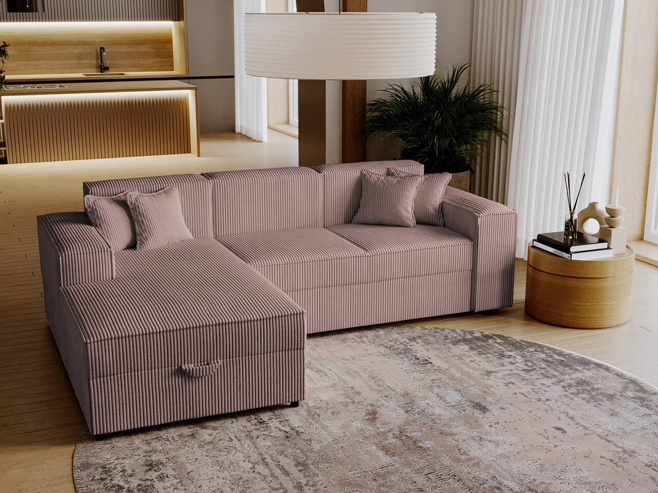 Ugaona sofa Clovis 116 (Poso 27)