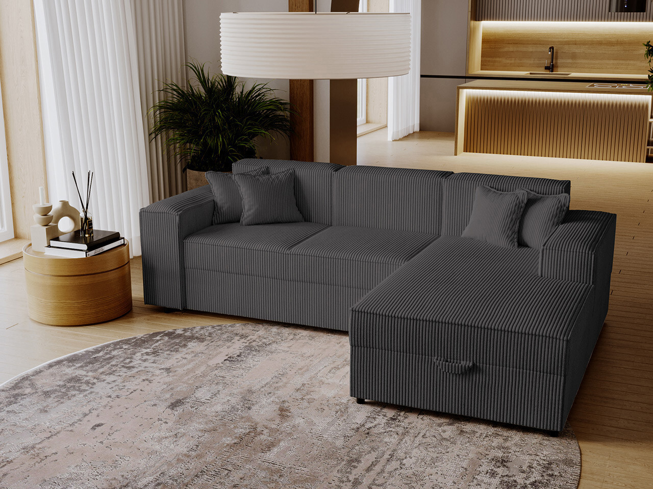 Ugaona sofa Clovis 116 (Poso 34)