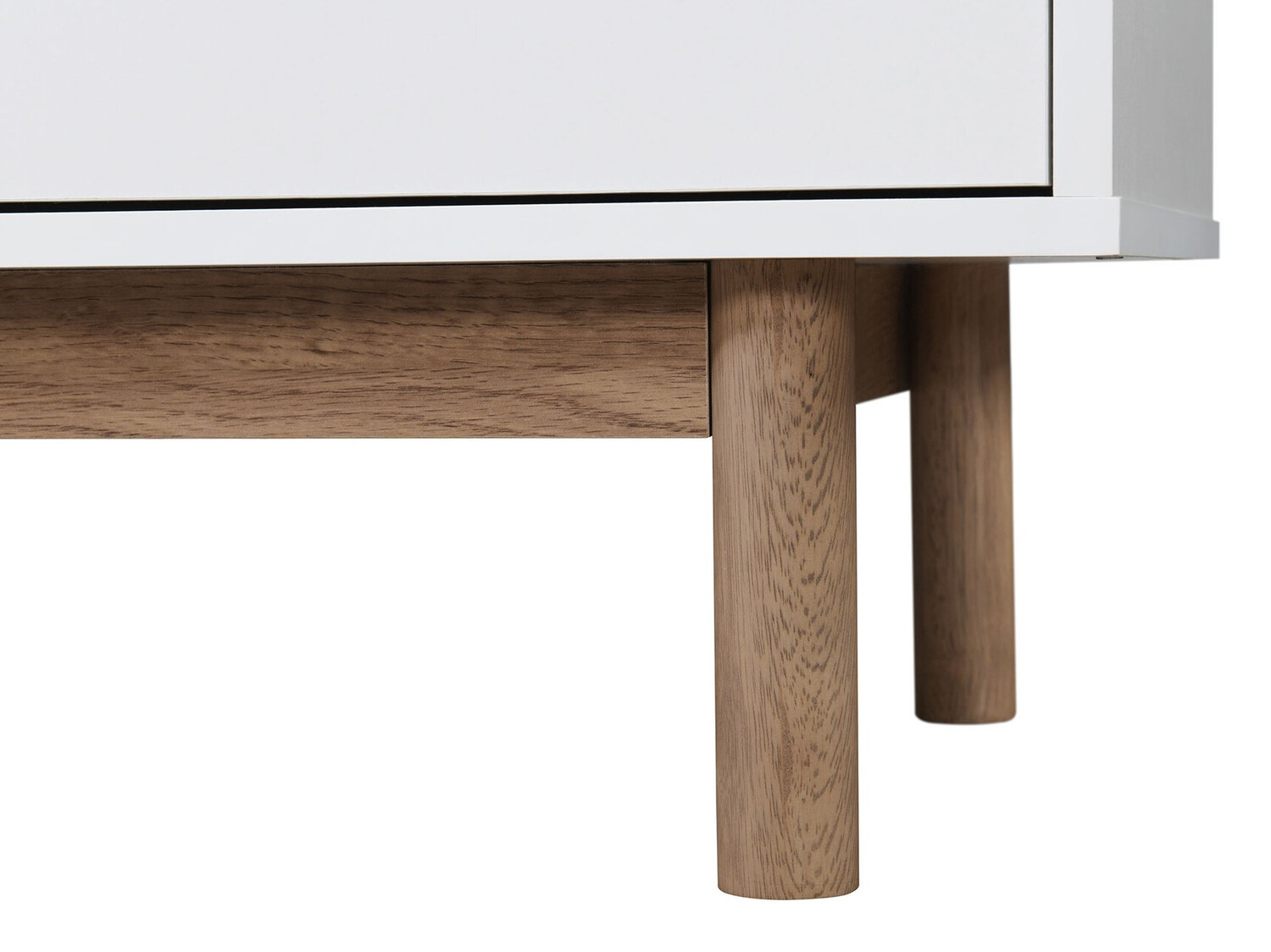 Komoda Nolcalu 100 (Belo + Hrast)