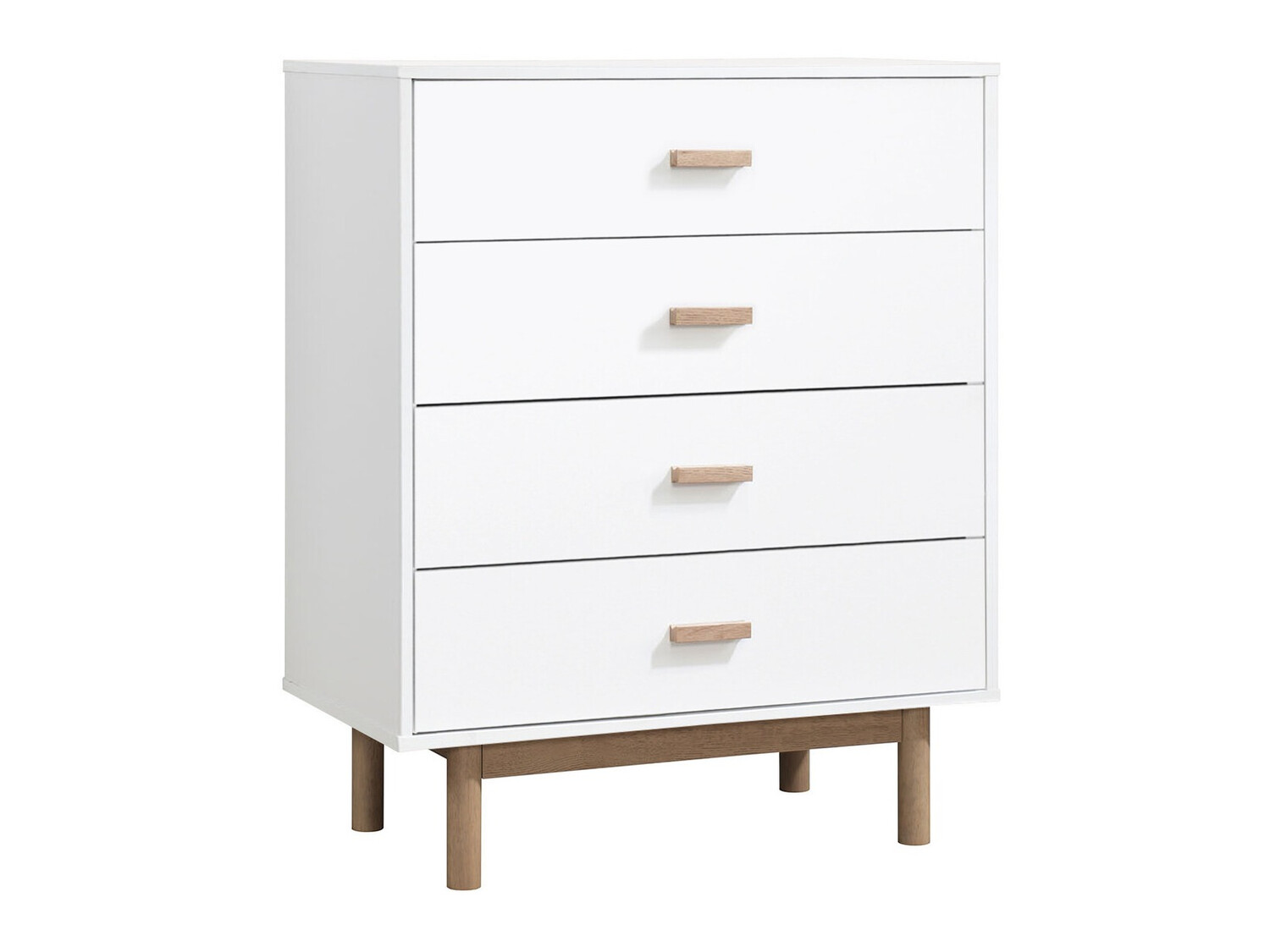 Komoda Nolcalu 103 (Belo + Hrast)
