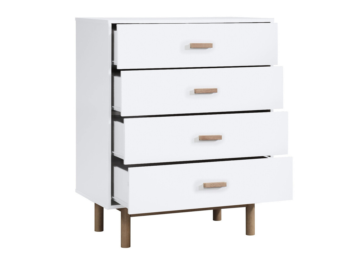 Komoda Nolcalu 103 (Belo + Hrast)