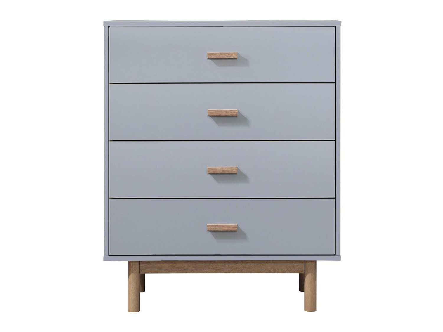Komoda Nolcalu 103 (Sivo + Hrast)