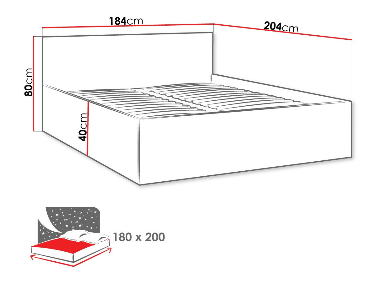 Krevet Comfivo Romtea 100