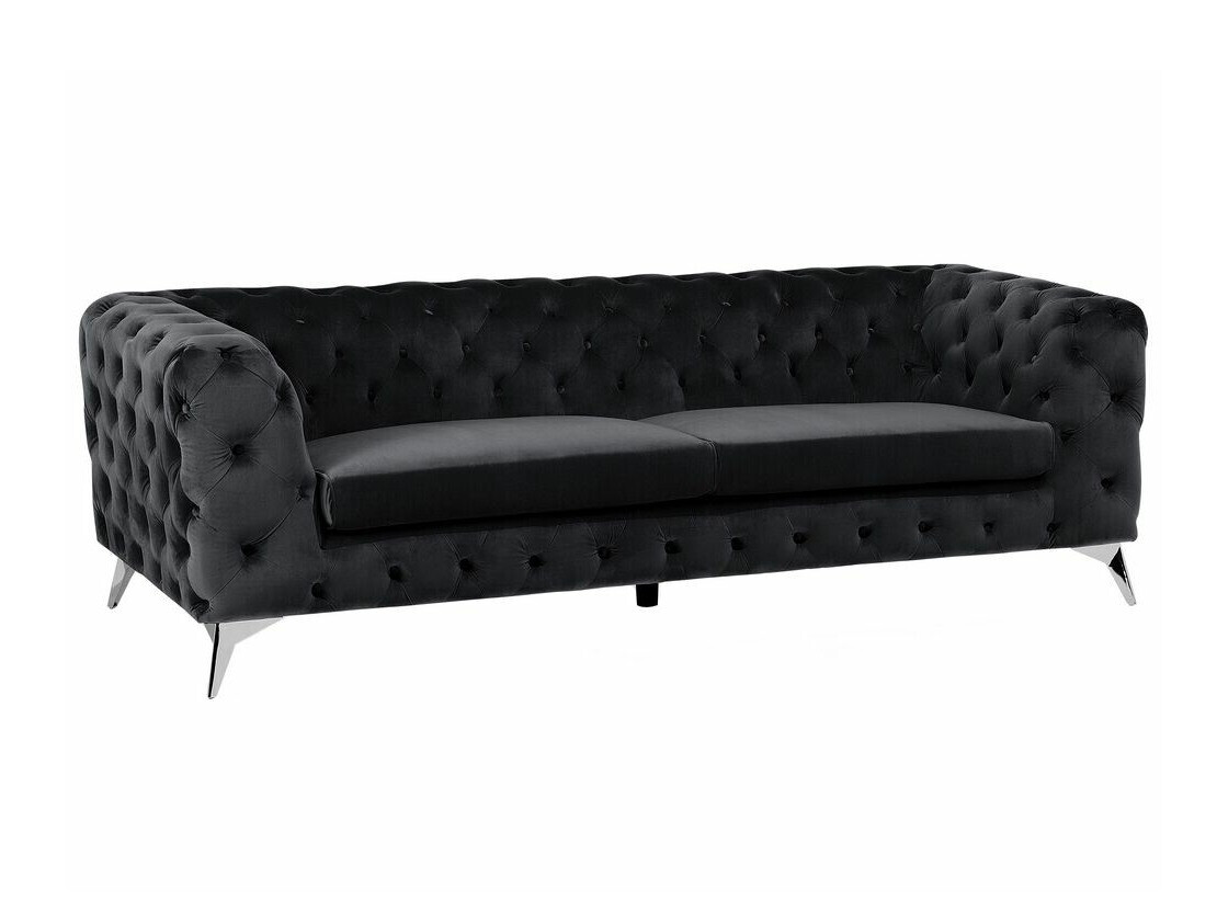 Česterfild sofa Berwyn 185 (Crno)