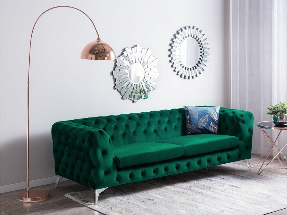 Česterfild sofa Berwyn 185 (Zelena)