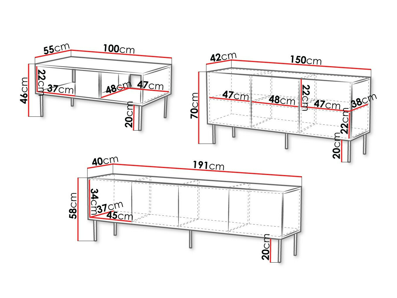 Set za dnevnu sobu Doctrina