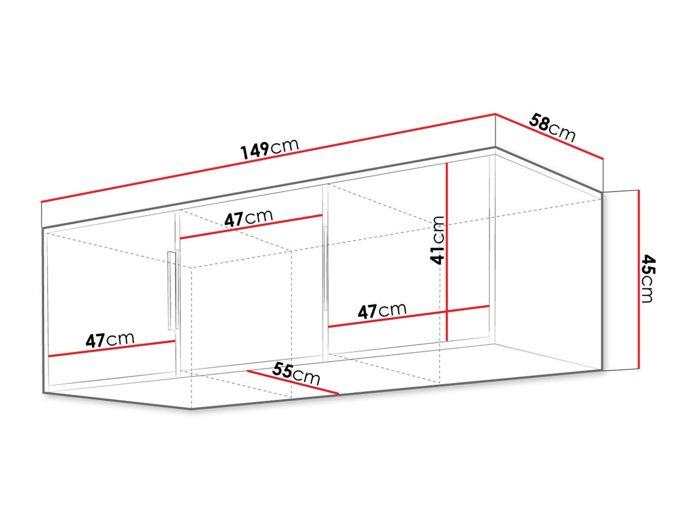 Ormarić Ophdome 100