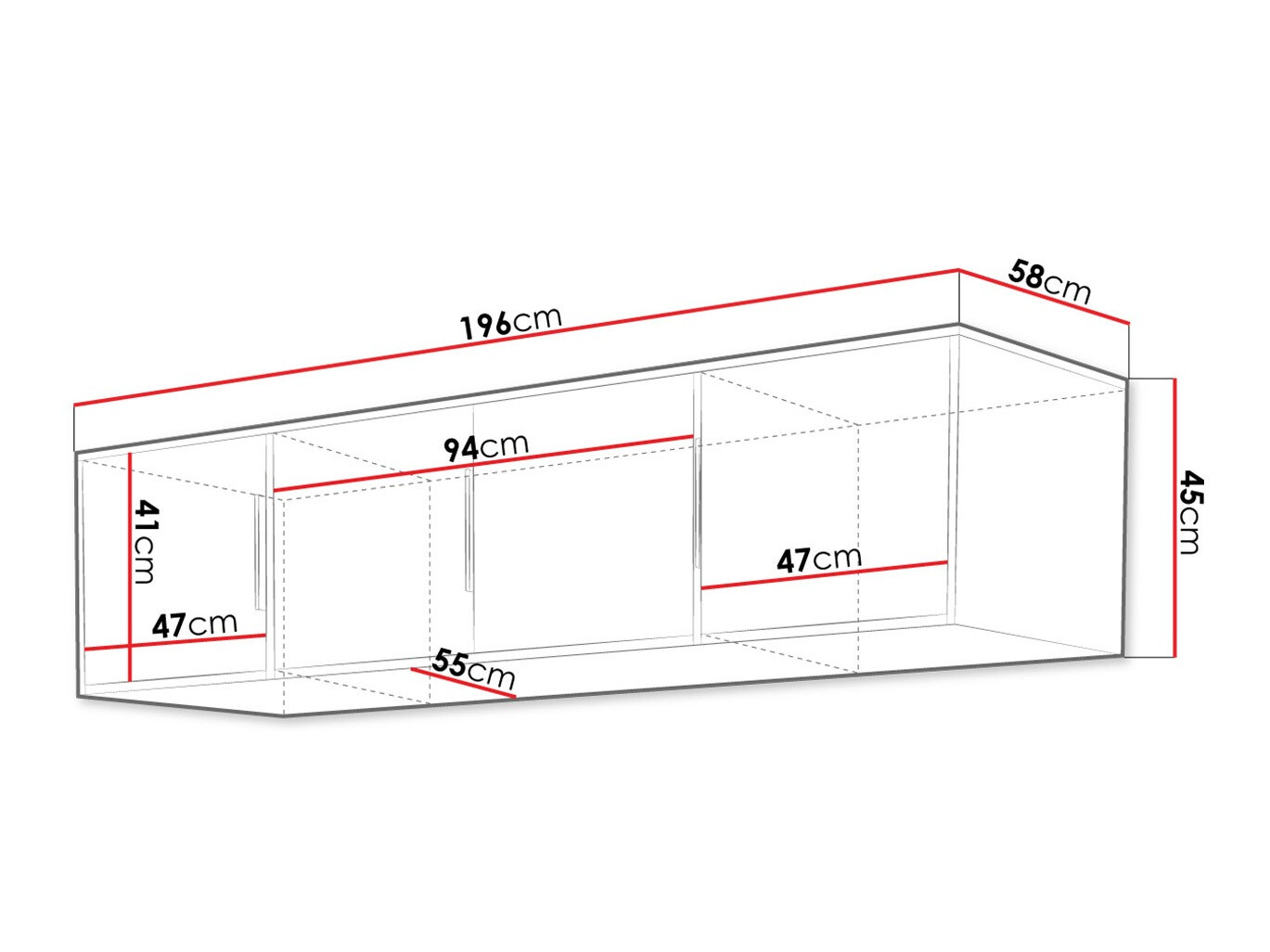 Ormarić Ophdome 102