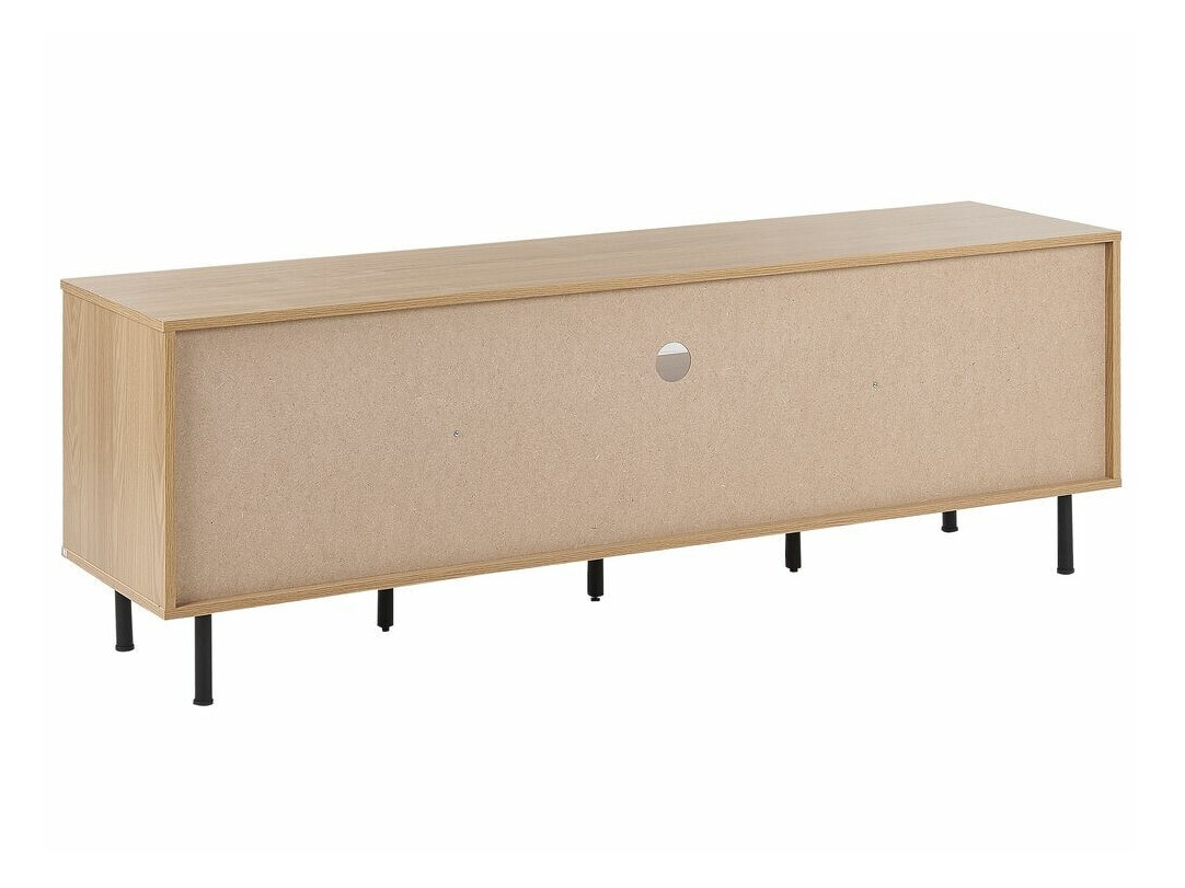 TV komoda Berwyn 490 (Svetlo drvo + Belo)