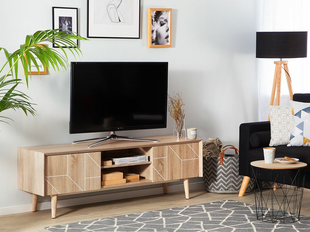 TV komoda Berwyn 499 (Svetlo drvo)