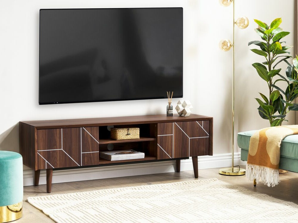 TV komoda Berwyn 499 (Tamno drvo)