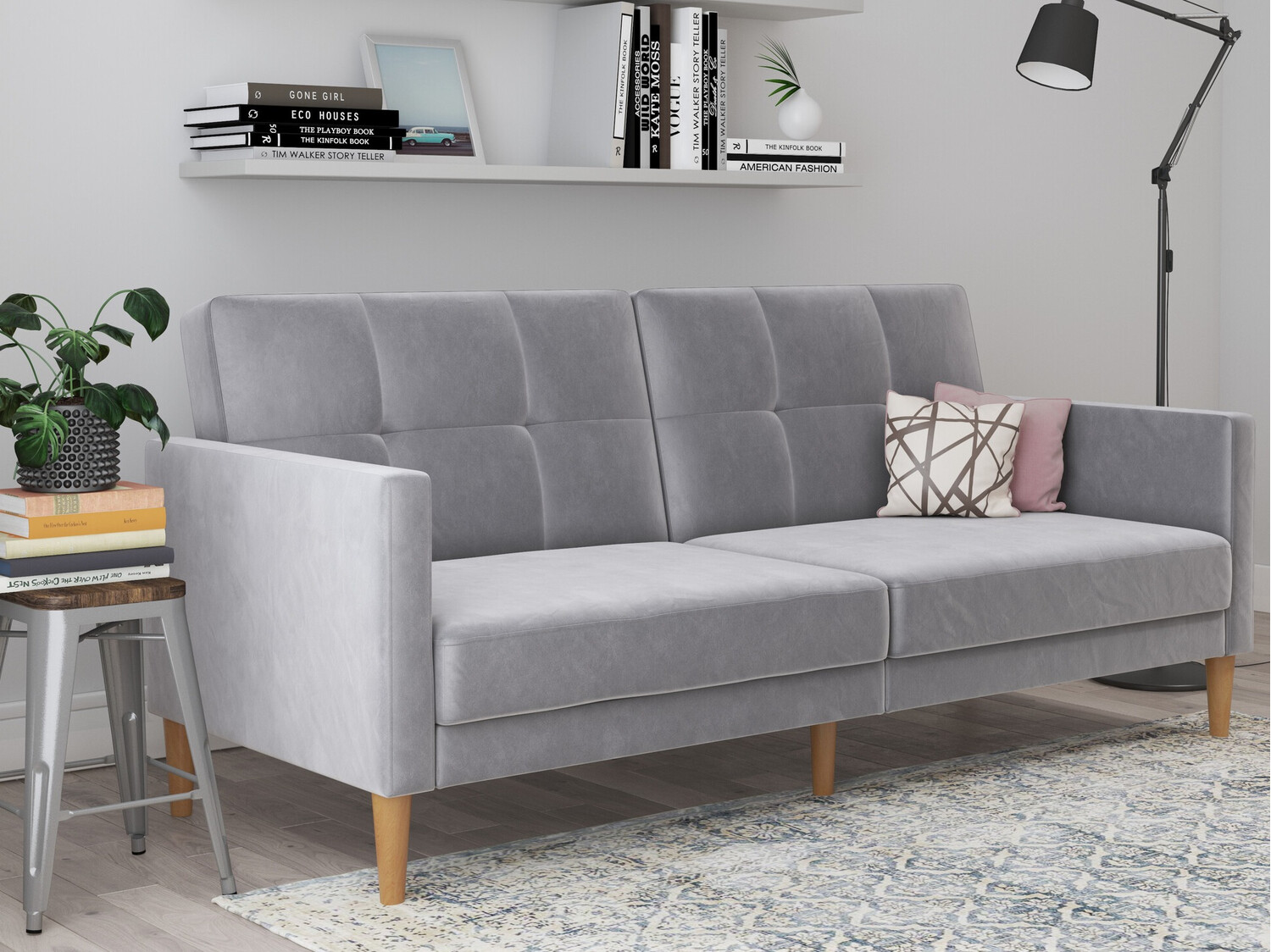 Sofa na razvlačenje Denton 1178 (Svetloosiva)