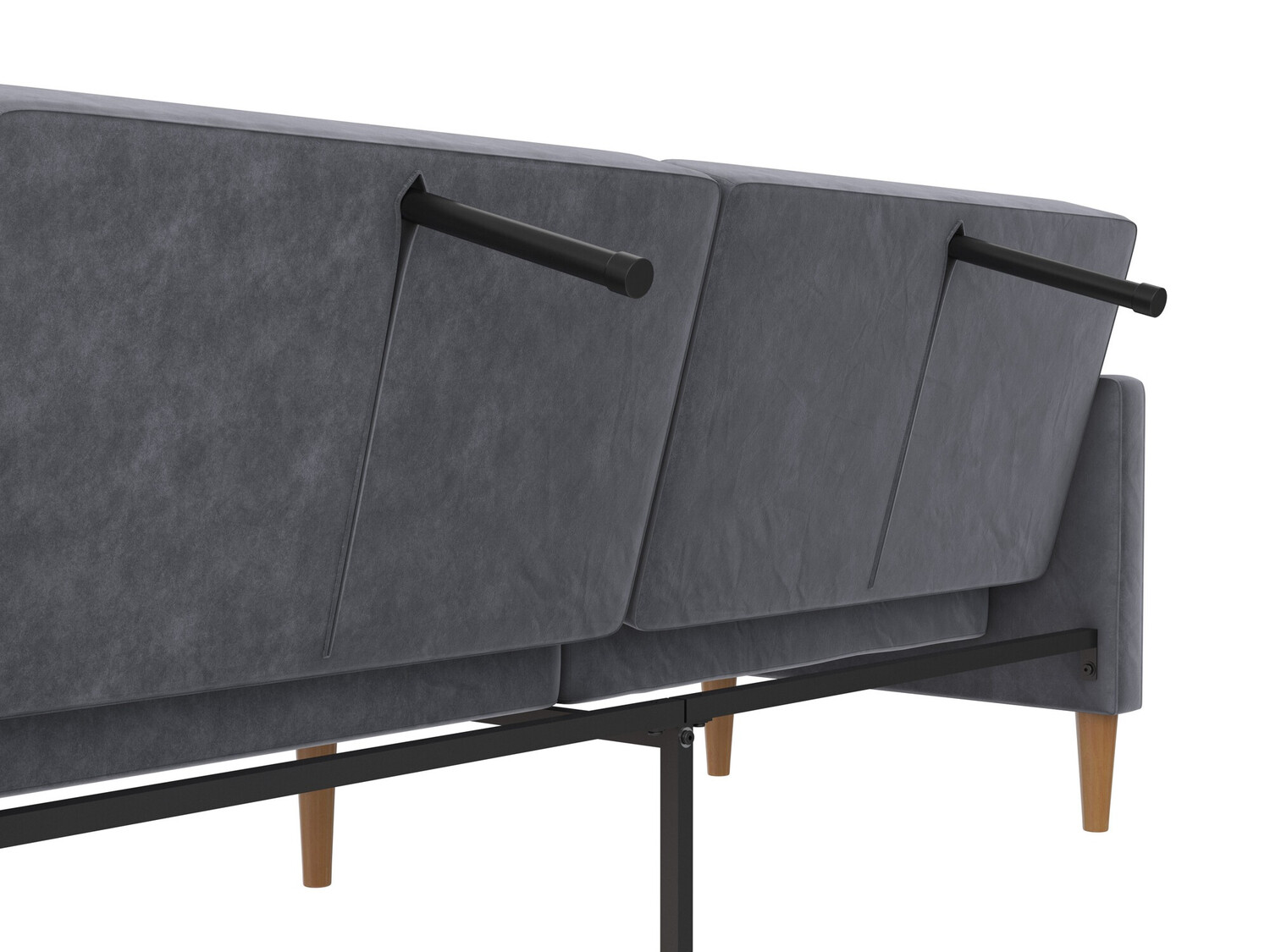 Sofa na razvlačenje Denton 1178 (Tamnosiva)
