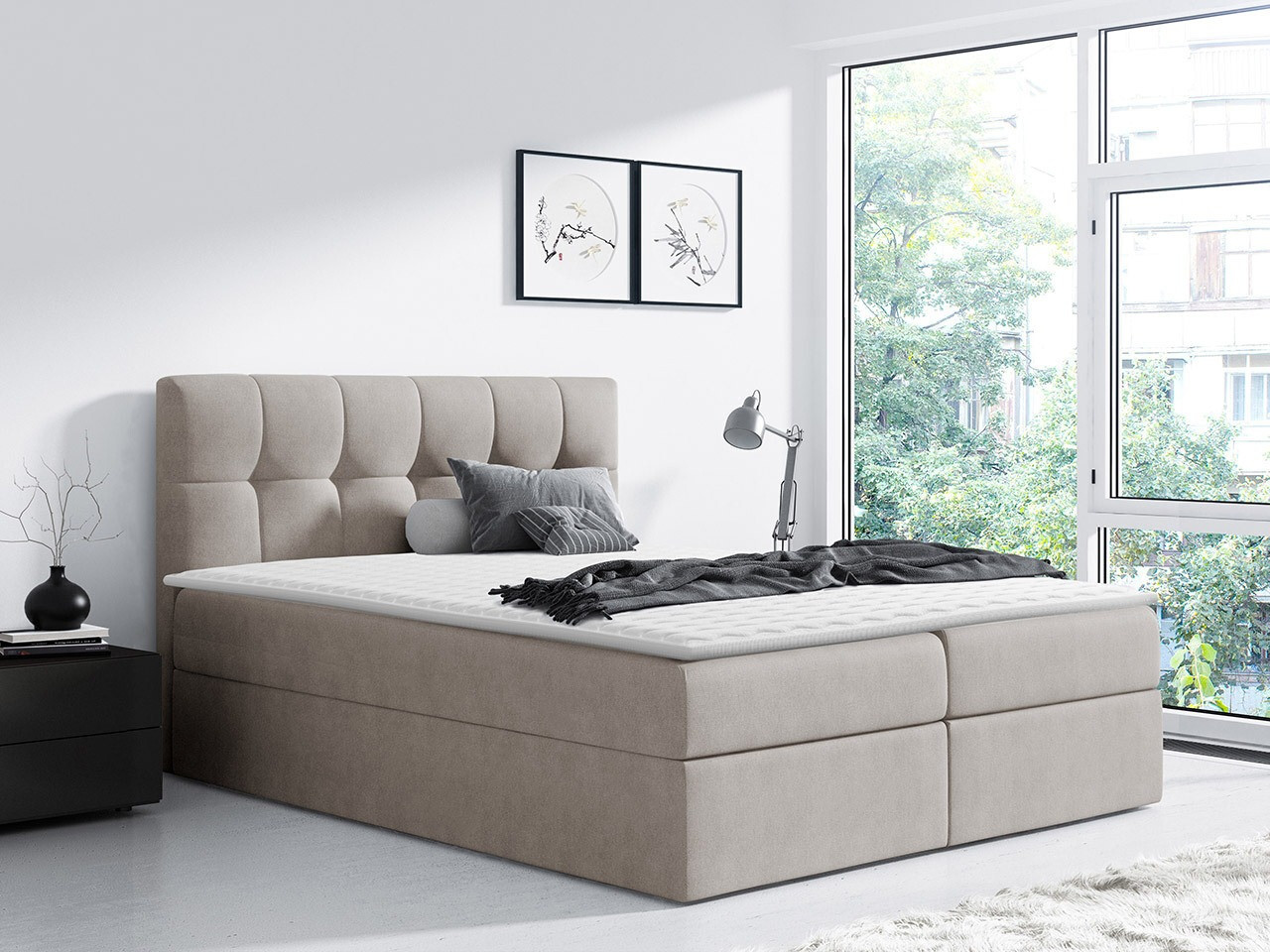 Boxspring krevet Aedes (Rico 1)