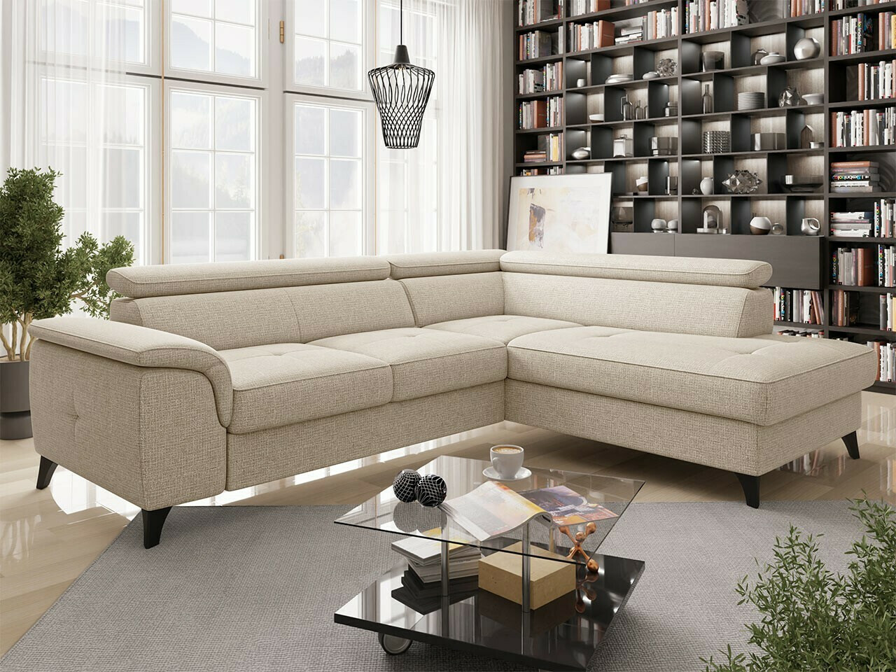 Ugaona sofa Lincoln 178 (Barrel 04)