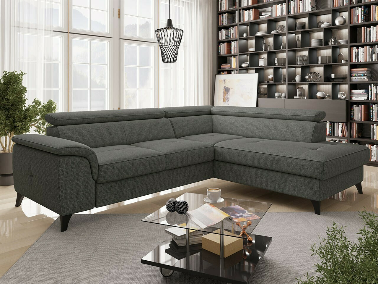Ugaona sofa Lincoln 178 (Barrel 97)